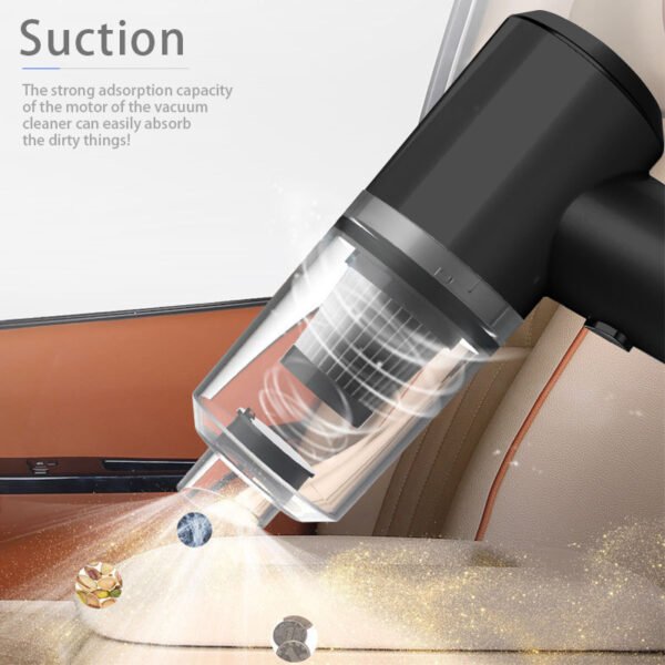 Cordless Car Vacuum Cleaner – Portable High-Power Handheld Vacuum for Car, Home & Office