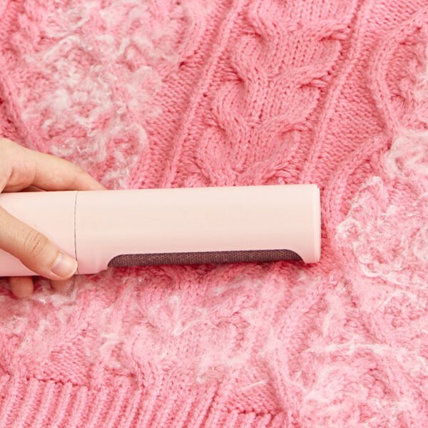 2-1 Reusable Pet Hair Remover Brush Lint Roller Portable Hair Dust Removal Brush