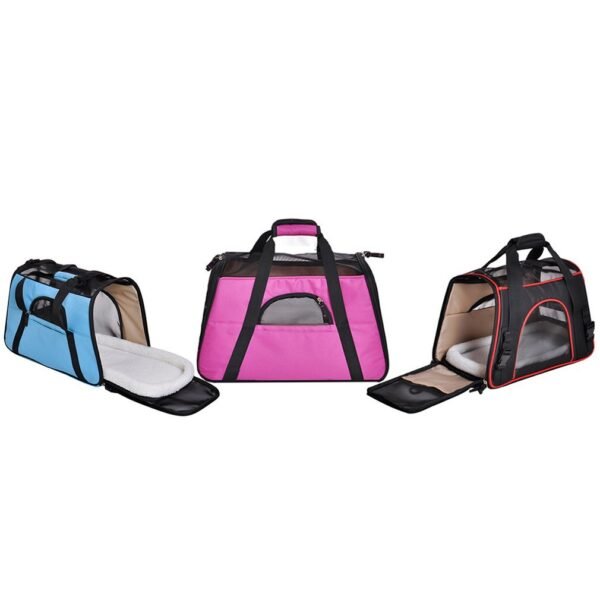 Pet Carrier Travel Bag – Portable Breathable Pet Bag