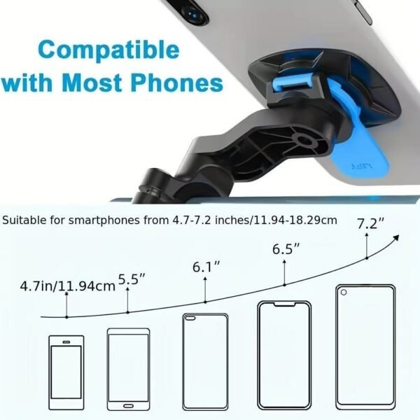 Quick Release Bike Phone Mount – Secure Navigation Holder