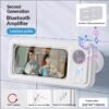 Waterproof Bluetooth Bathroom Phone Holder – 360° Rotating