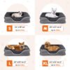 Memory Foam Pet Bed – Washable Orthopedic Dog & Cat Bed