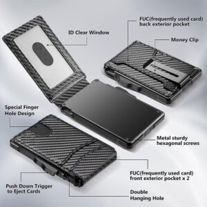 Bestseller Carbon Fiber Wallet – Slim RFID Blocking Wallet