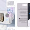 Waterproof Bluetooth Bathroom Phone Holder – 360° Rotating