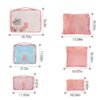 Water Resistant Travel Luggage Organizer Closet Organizer Storage Bags – 9Piece Travel Set