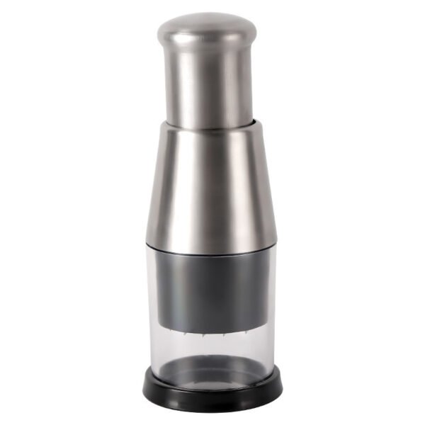 Manual Garlic Press Crusher – Stainless Steel Vegetable & Onion Chopper