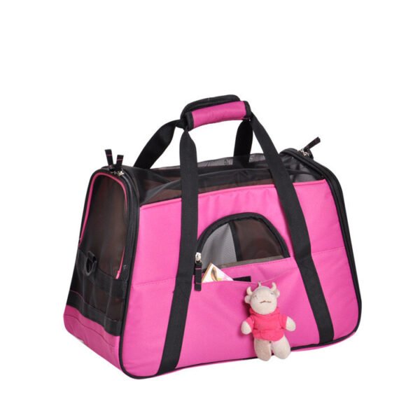 Pet Carrier Travel Bag – Portable Breathable Pet Bag