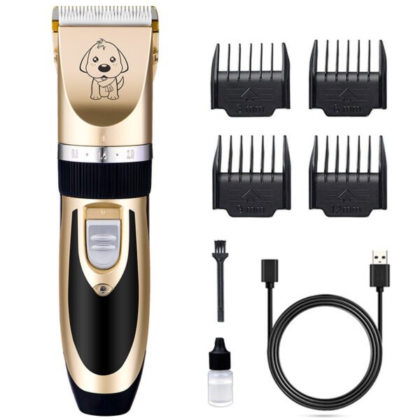 Pet Grooming Clippers – Rechargeable Dog & Cat Hair Trimmer