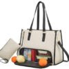 Insulated Lunch Bag for Women – Stylish 2-in-1-Fashionable Tote Bag
