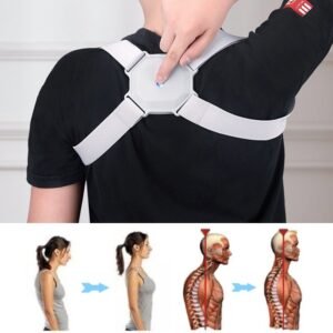 Posture corrector for back pain-Adjustable For Kids Adults Hunchback Back Correction Belts