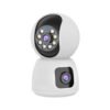 Dual Camera Security Camera with 2.4G/5G Wi-Fi, HD Dual Lens & Full-Color Night Vision