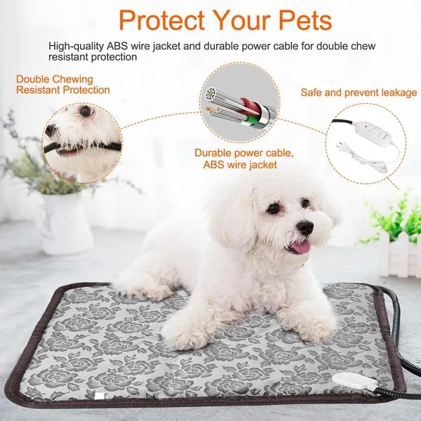 Waterproof Pet Heating Pad for Dogs & Cats