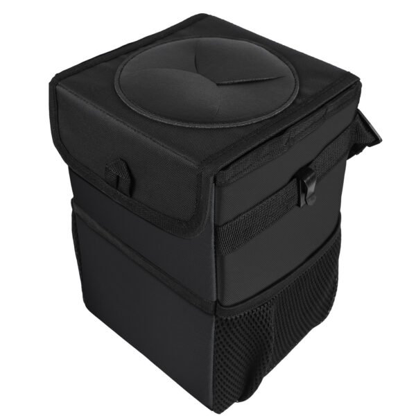Premium Hanging Car Trash Can Leakproof Vehicle Storage Organizer