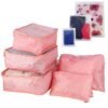 Water Resistant Travel Luggage Organizer Closet Organizer Storage Bags – 9Piece Travel Set