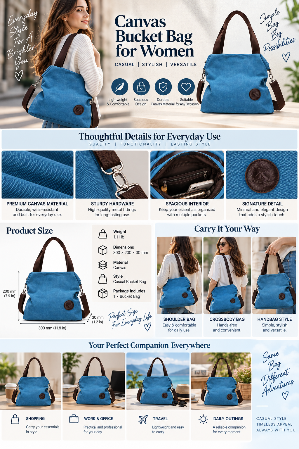 Personalized Canvas Bag