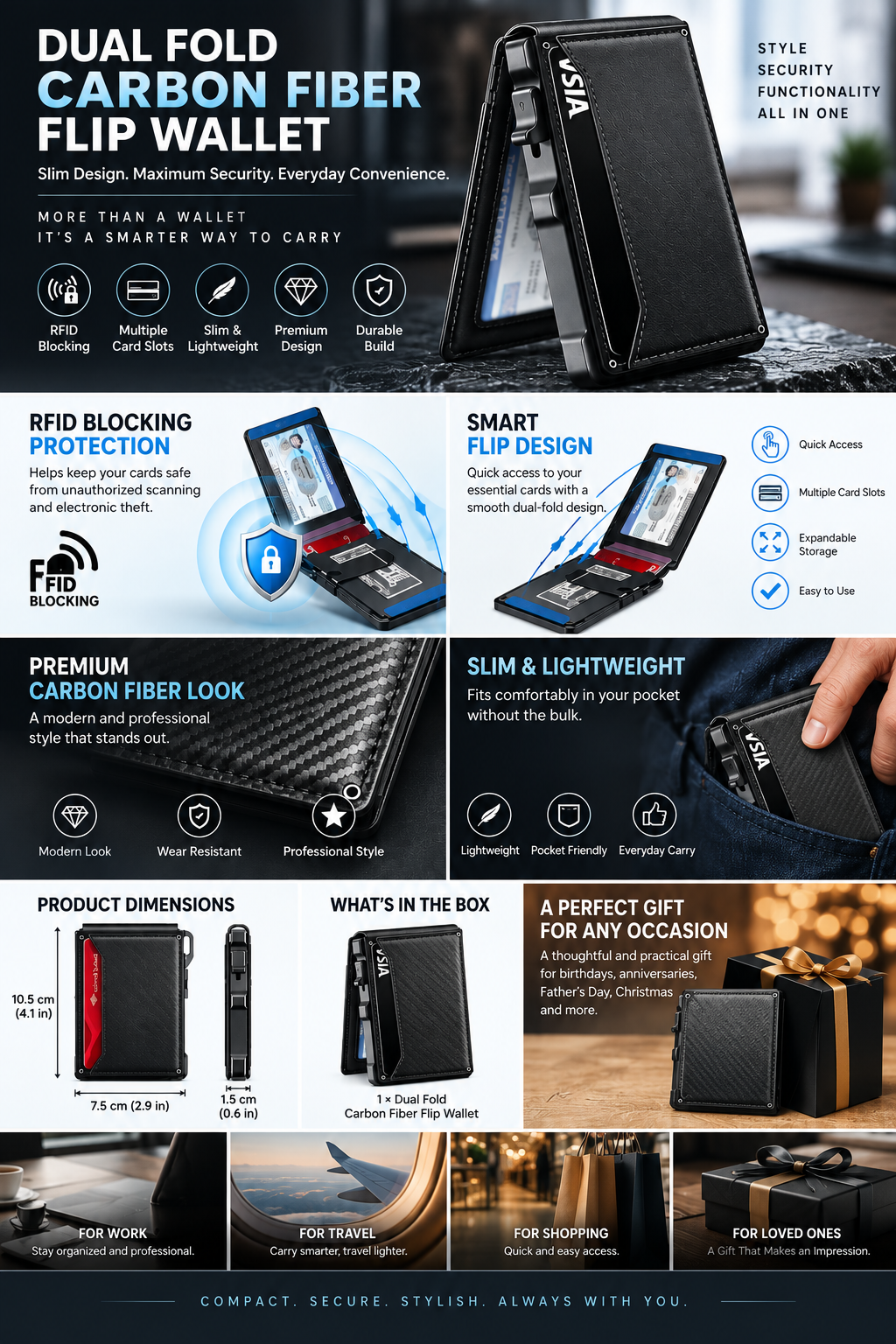 Carbon Fiber Wallet