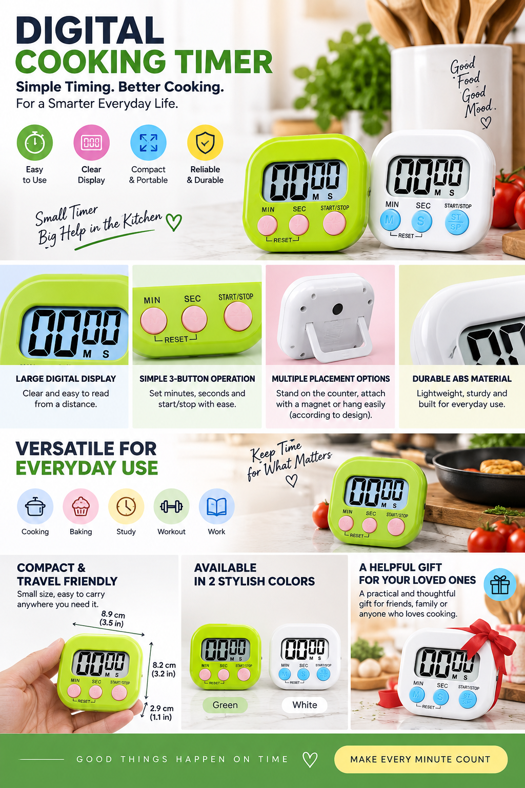 Digital Cooking Timer