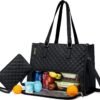 Insulated Lunch Bag for Women – Stylish 2-in-1-Fashionable Tote Bag