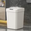 Motion Sensor Kitchen Trash Can With Automatic Lid