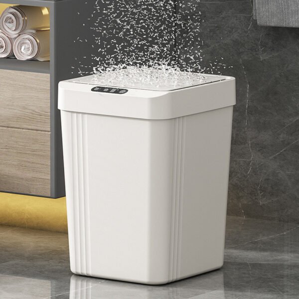 Motion Sensor Kitchen Trash Can With Automatic Lid