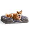 Memory Foam Pet Bed – Washable Orthopedic Dog & Cat Bed
