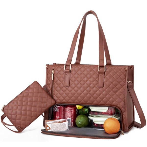 Insulated Lunch Bag for Women – Stylish 2-in-1-Fashionable Tote Bag