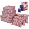 Water Resistant Travel Luggage Organizer Closet Organizer Storage Bags – 9Piece Travel Set