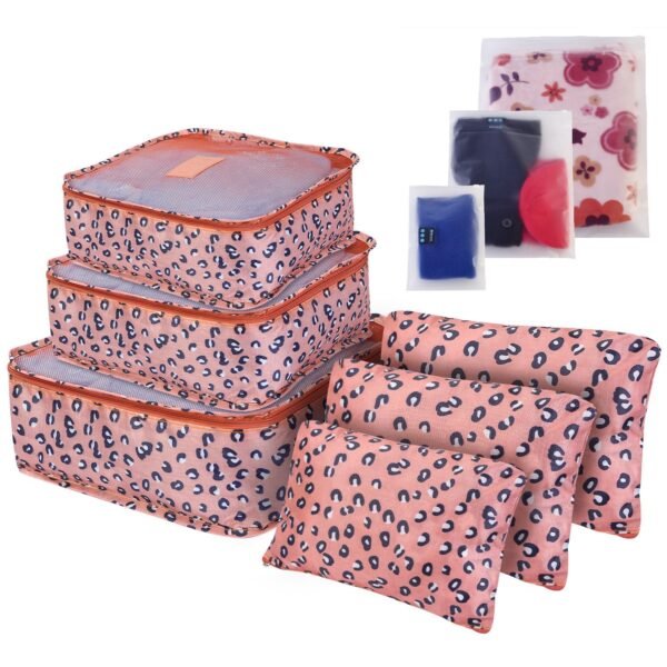 Water Resistant Travel Luggage Organizer Closet Organizer Storage Bags – 9Piece Travel Set
