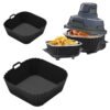 Silicone Air Fryer Liner – Reusable Tray Set
