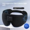 Wireless Bluetooth Built-In Music Headphones Sleep mask with Bluetooth headphones