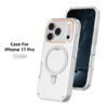 Shockproof Phone Case Heavy Duty for iPhone 17 | Magnetic 360° Stand