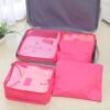 Water Resistant Travel Luggage Organizer Closet Organizer Storage Bags – 9Piece Travel Set