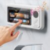 Waterproof Bluetooth Bathroom Phone Holder – 360° Rotating