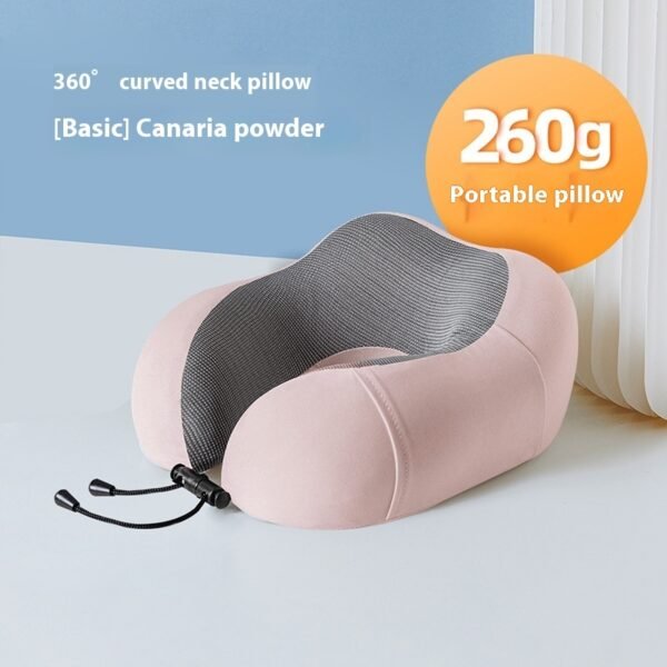 Travel Neck Pillow – U-Shape Memory Foam Airplane Pillow