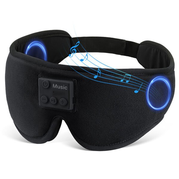Wireless Bluetooth Built-In Music Headphones Sleep mask with Bluetooth headphones