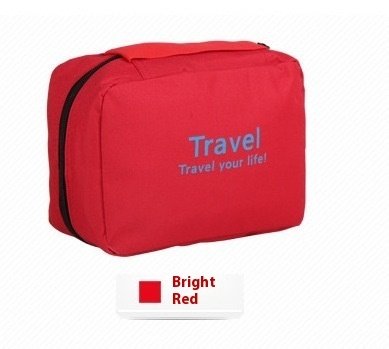 Travel Toiletry Organizer with Hook – Large Capacity