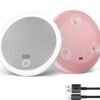 10x Magnifying Mirror LED – Suction Cup Makeup Mirror