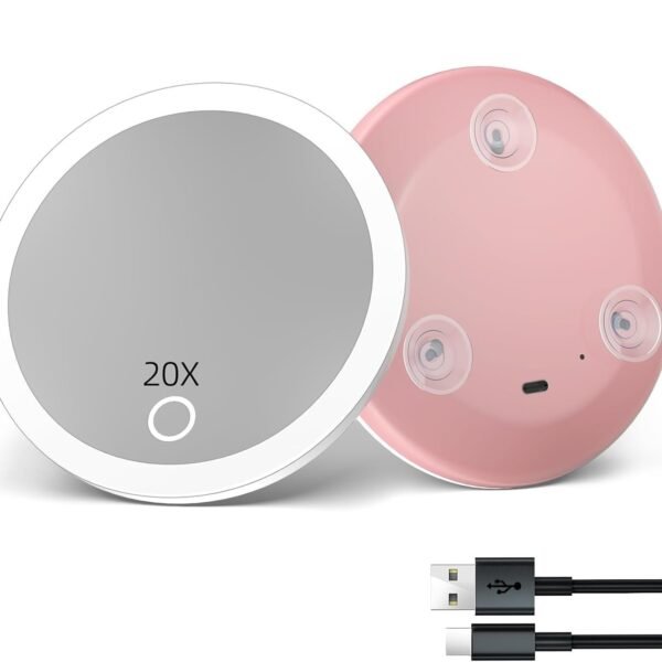 10x Magnifying Mirror LED – Suction Cup Makeup Mirror