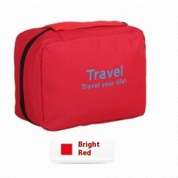 Travel Toiletry Organizer with Hook – Large Capacity