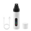Electric Dog Nail Trimmer – Quiet USB Rechargeable Grinder