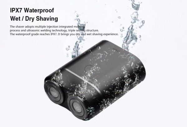 Mini Electric Shaver for Men – Portable USB Rechargeable Razor