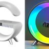 Bedside Lamp with Wireless Charger – Smart G-Shaped LED