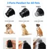 Electric Dog Nail Trimmer – Quiet USB Rechargeable Grinder