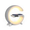 Bedside Lamp with Wireless Charger – Smart G-Shaped LED