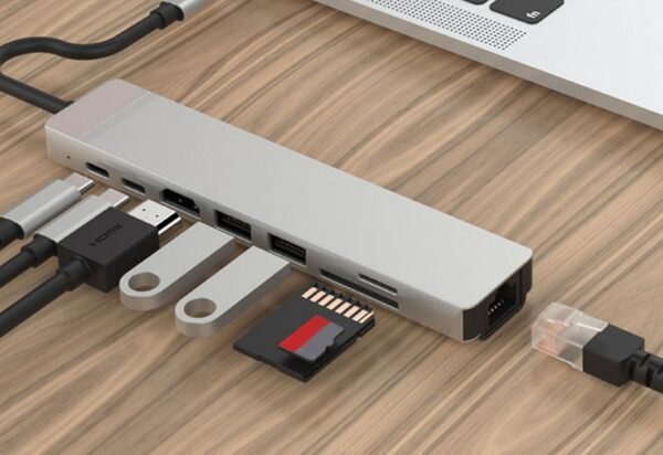 8 in 1 USB C Docking Station Hub for Laptops