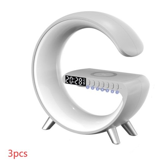 Bedside Lamp with Wireless Charger – Smart G-Shaped LED