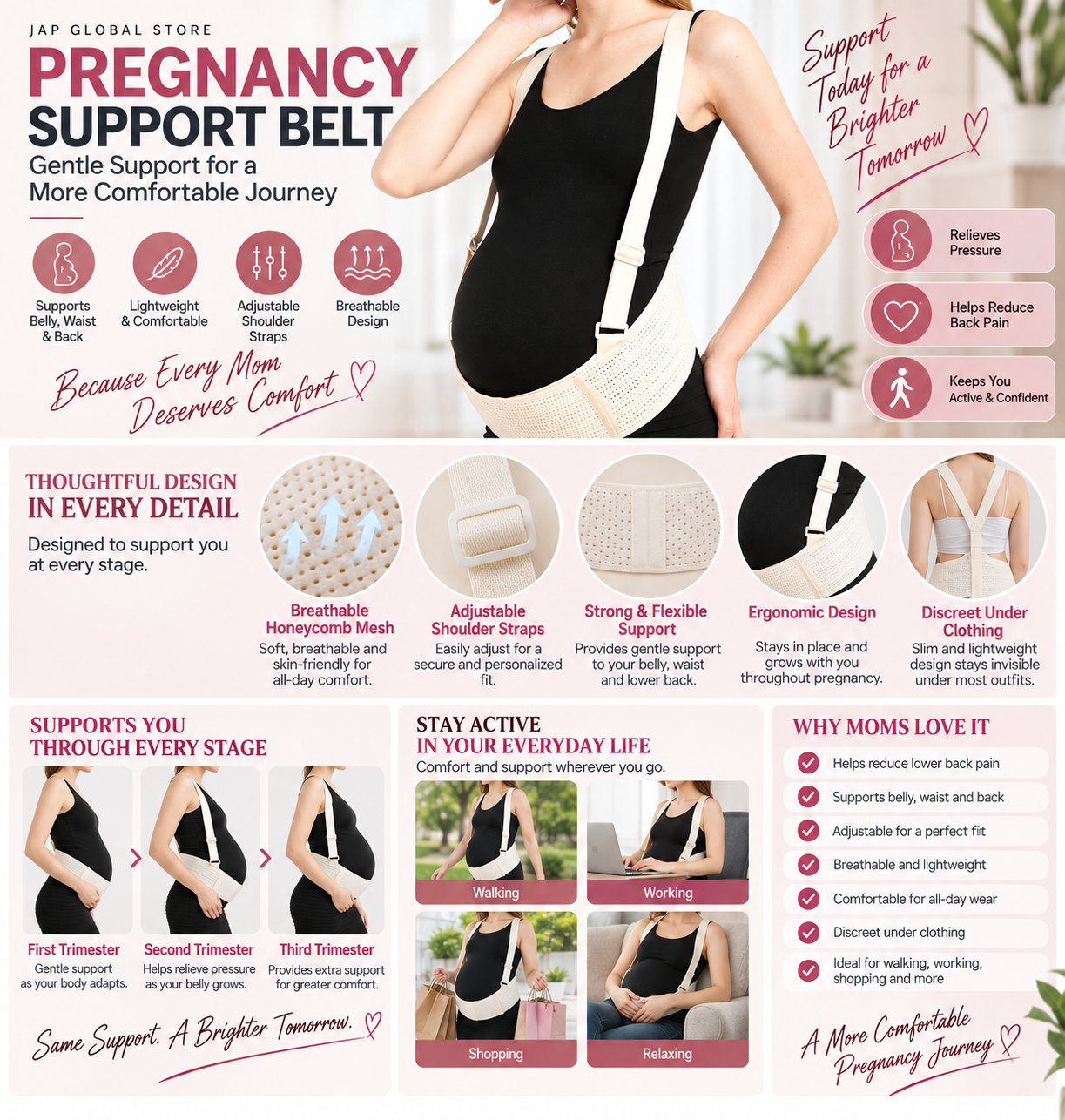 Pregnancy Support Belt