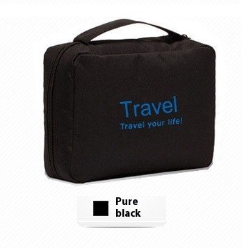 Travel Toiletry Organizer with Hook – Large Capacity
