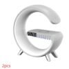 Bedside Lamp with Wireless Charger – Smart G-Shaped LED