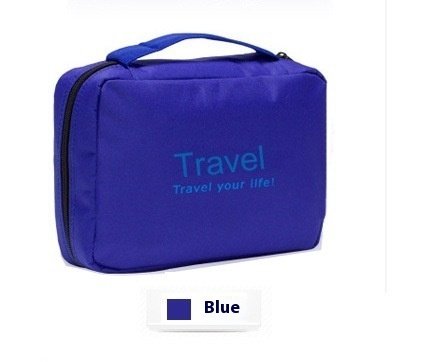 Travel Toiletry Organizer with Hook – Large Capacity
